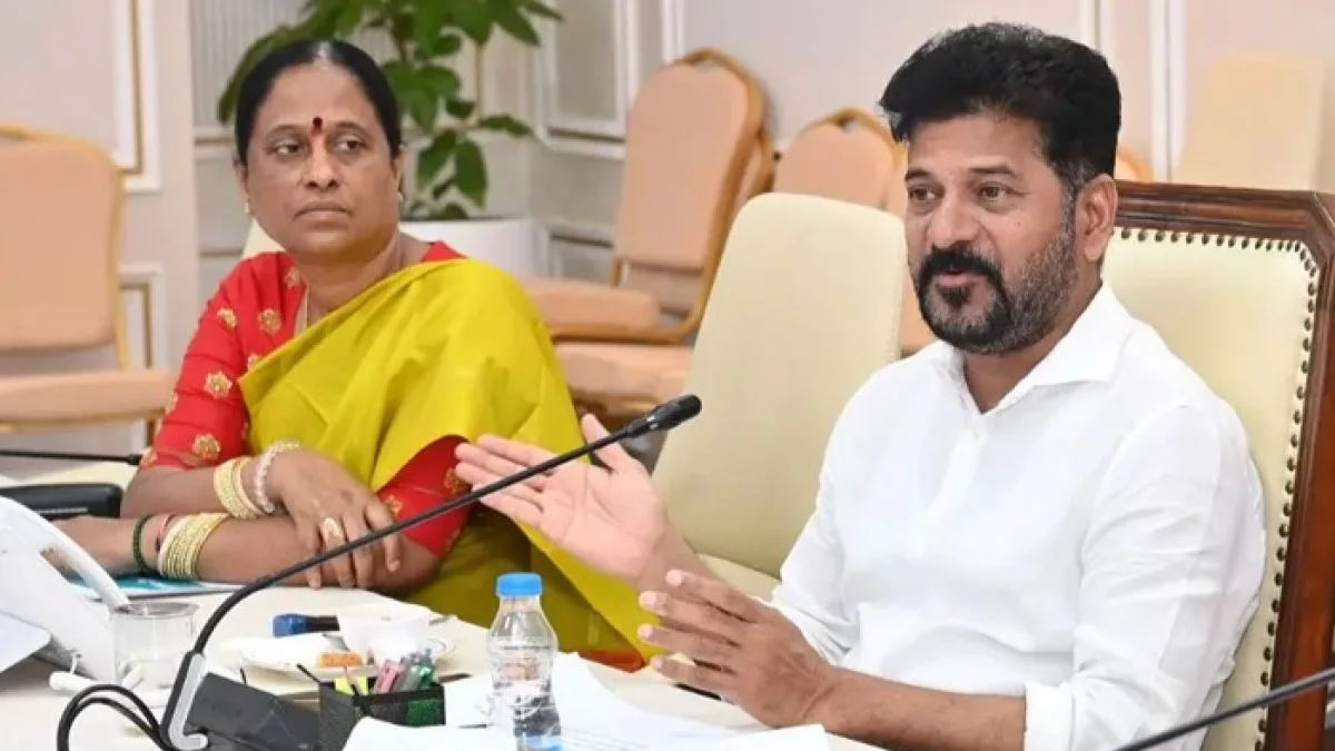 Minister Konda Surekha's complaint to CM Revanth Reddy against Kadiam Srihari