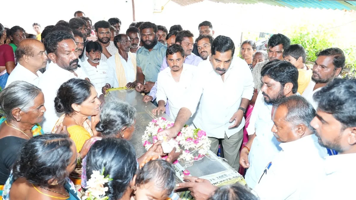 కుమారస్వామి కుటుంబానికి అండగా ఉంటాం: ఎమ్మెల్యే KR నాగరాజు