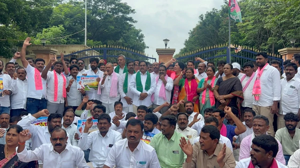 కరెంట్ కష్టాలకు కాంగ్రెస్ ప్రభుత్వమే కారణం: బీఆర్ఎస్ నేతలు