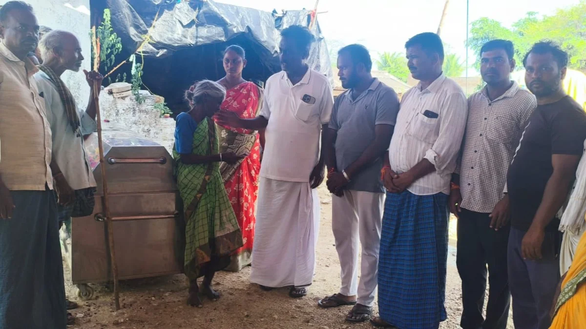నిరుపేద కుటుంబనికి మేఘన్న అభయ హస్తం