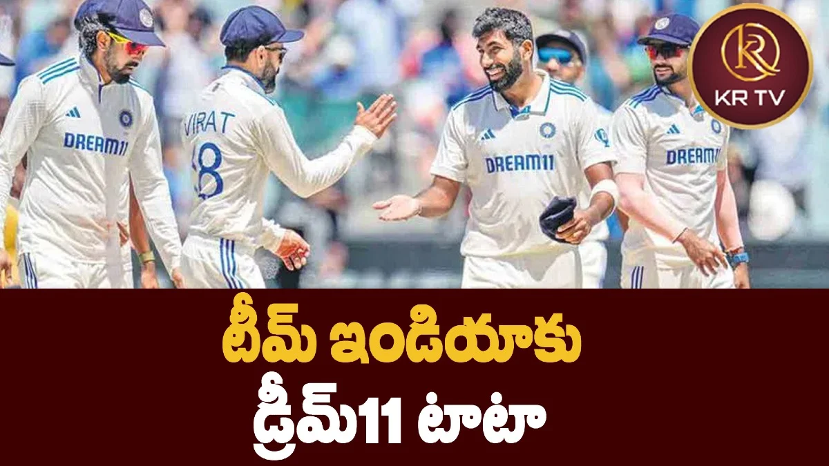 టీమ్ ఇండియాకు డ్రీమ్11 టాటా