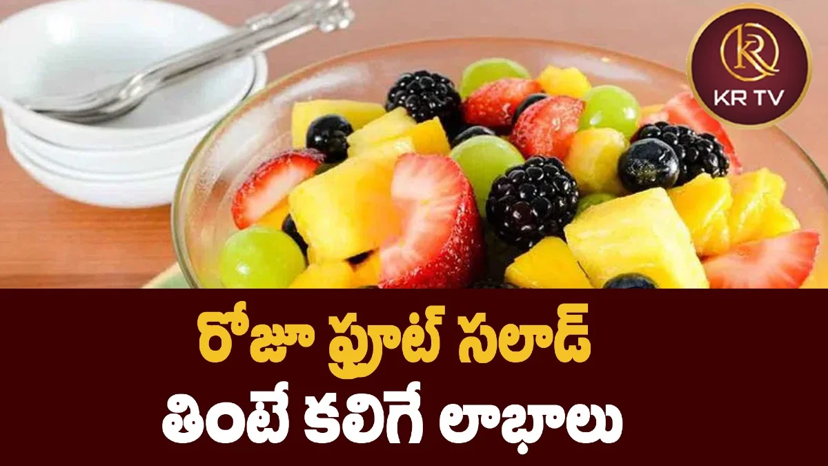 రోజూ ఫ్రూట్ సలాడ్ తింటే కలిగే లాభాలు