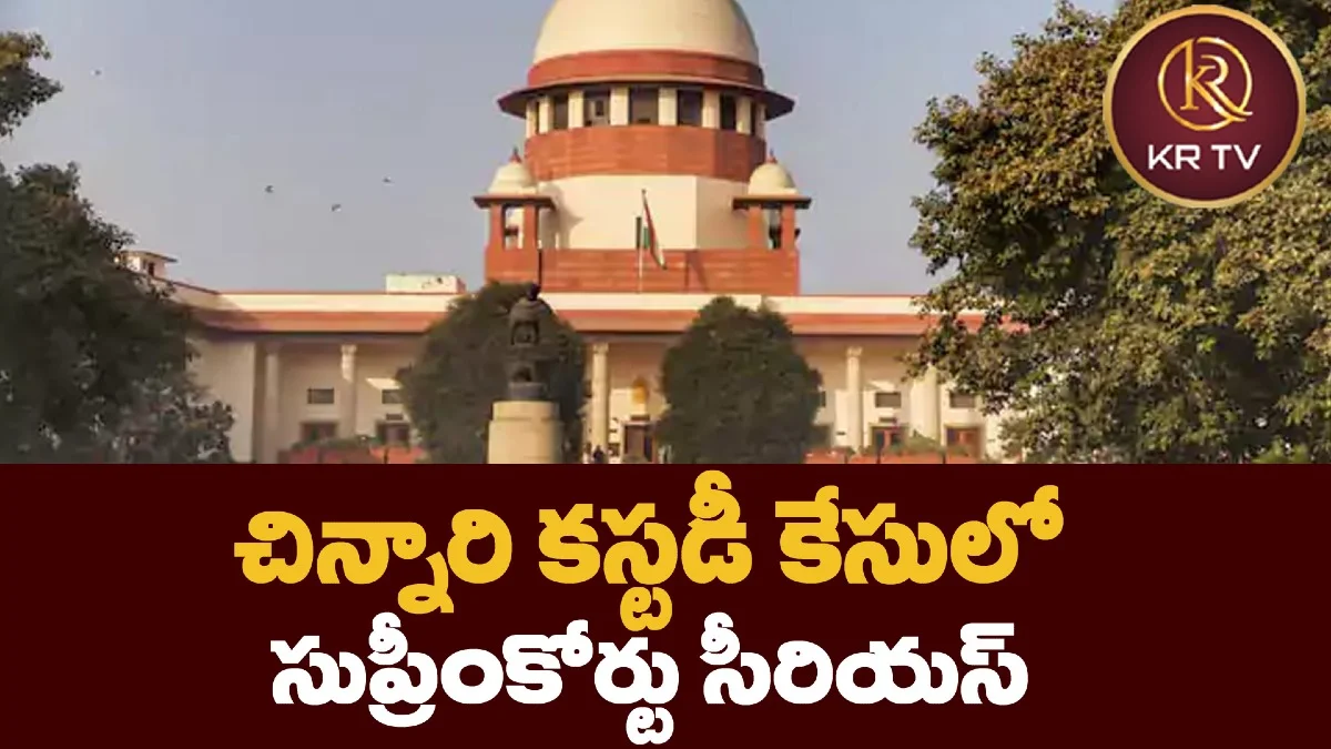 చిన్నారి కస్టడీ కేసులో సుప్రీంకోర్టు సీరియస్‌
